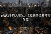 p站助手的大爆发：收藏夹功能的神奇效应