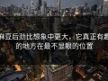 麻豆后劲比想象中更大，它真正有趣的地方在最不显眼的位置